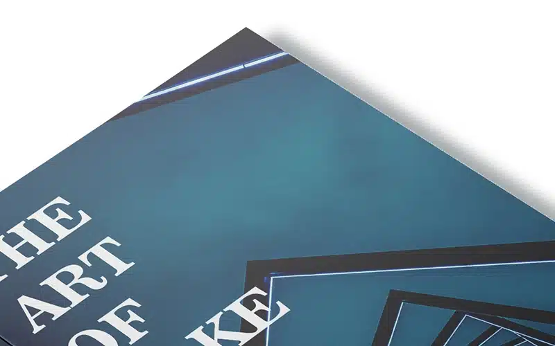 matte lamination effect