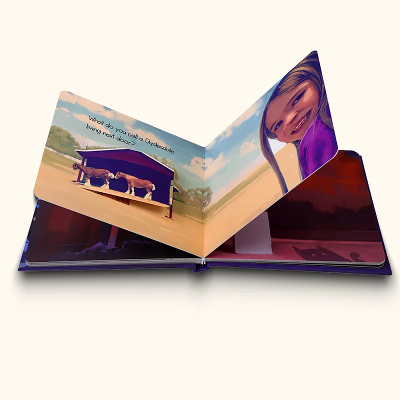 pop up board book printing