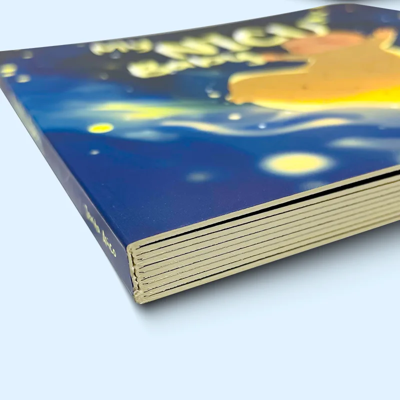 self-coverd board book detail