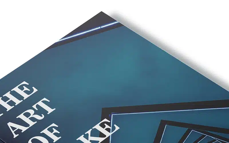 soft touch lamination effect