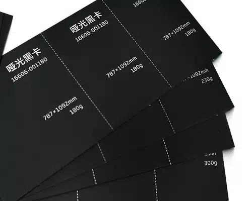 Black Paper Options