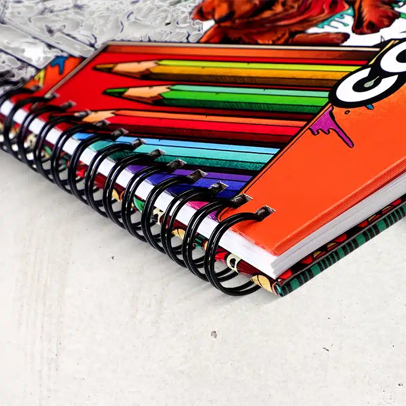 Hardcover Wire-O Book Printing