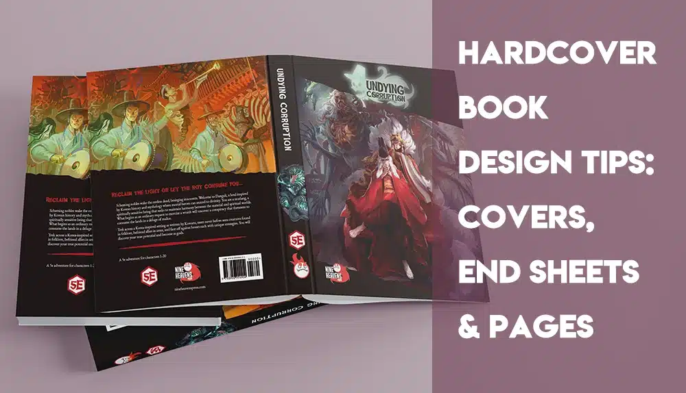 High-quality hardcover book printing and design example