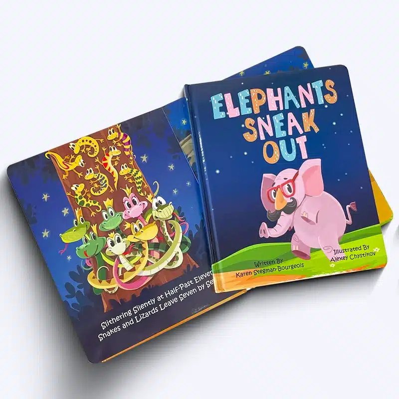 Lay Flat children Books Printing
