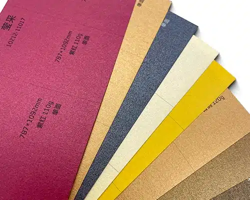 Pearlescent Colored Paper