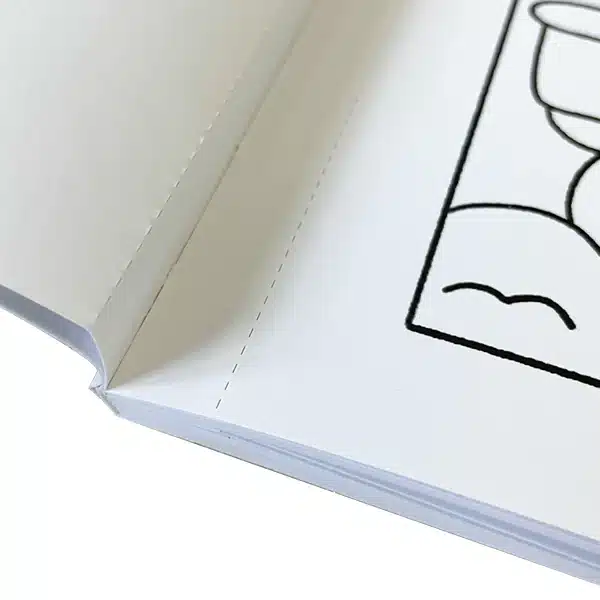 Perforated book