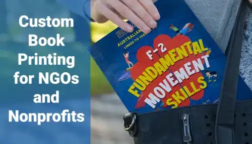 Printed field manuals and nonprofit reports produced with durable, eco-friendly materials by QinPrinting