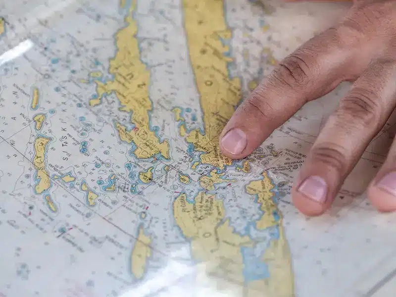 Laminated Map Printing