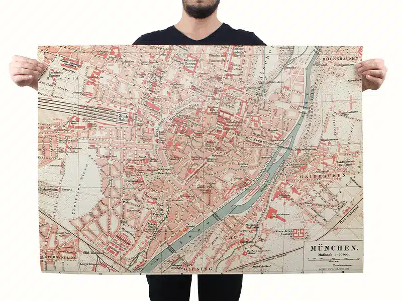 Large Format Map Printing