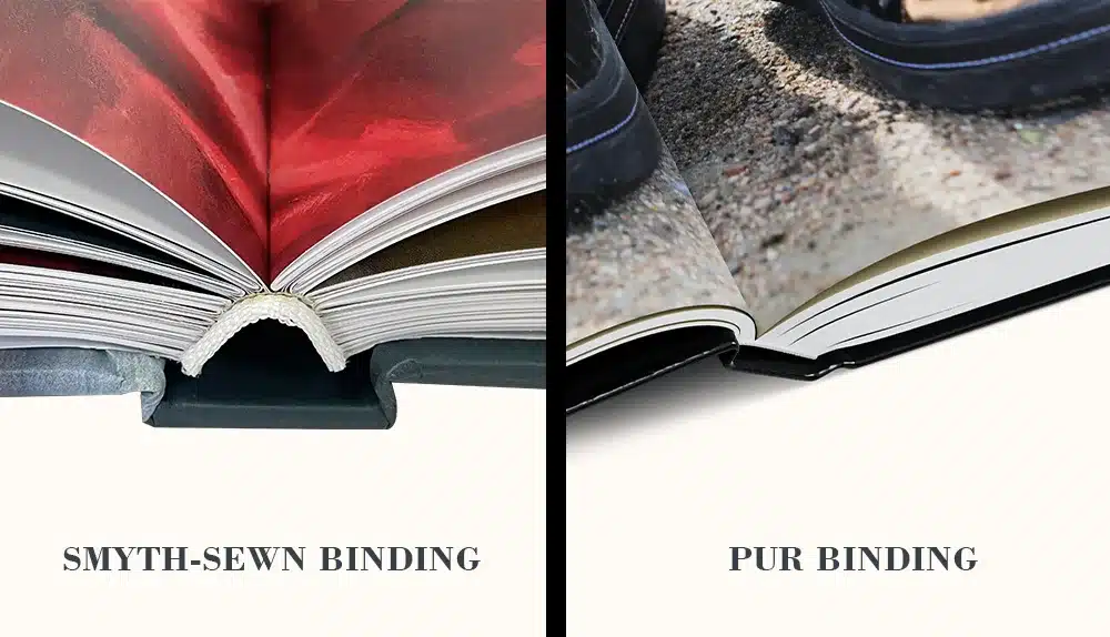 Smyth-Sewn vs. PUR Binding