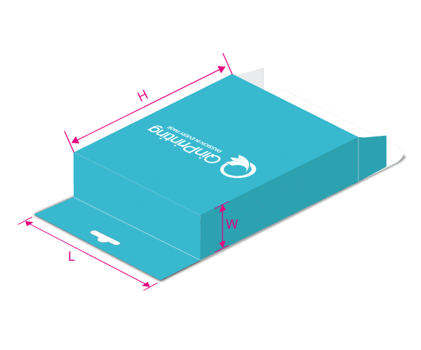 Reverse Tuck End with Hang Tab Box