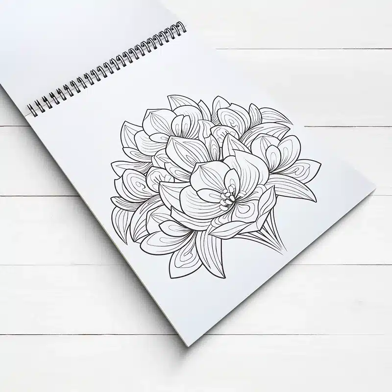 coloring book printing