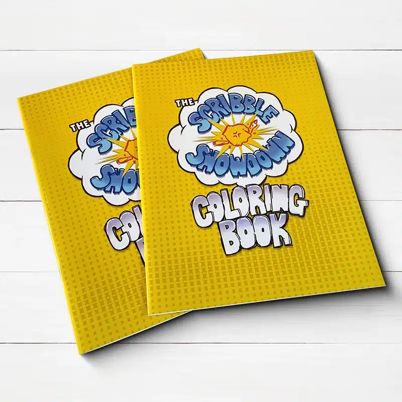 custom coloring book printing