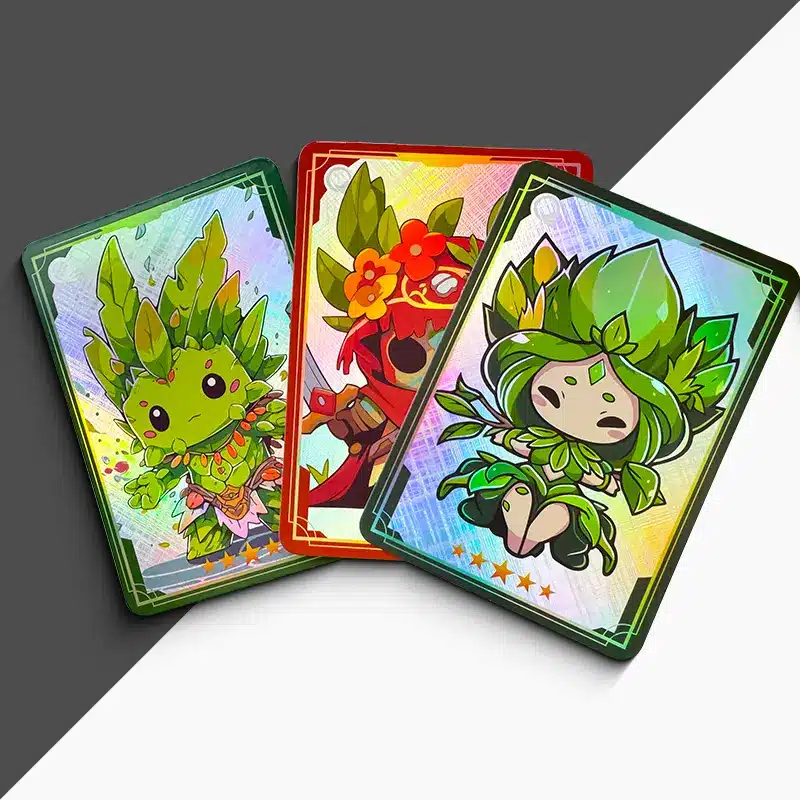 custom holographic cards