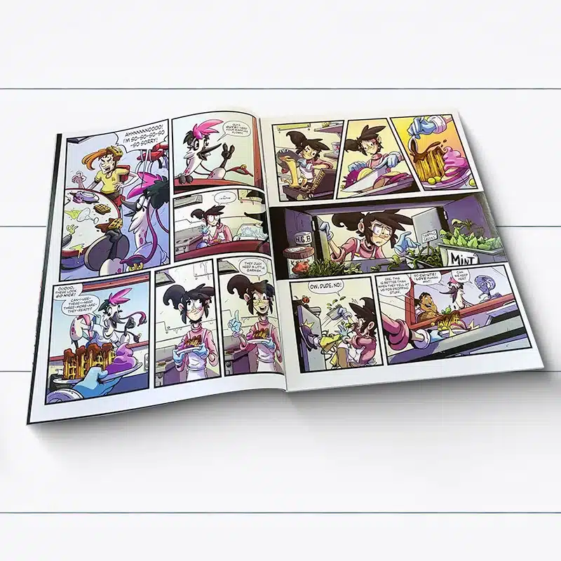 graphic novel printing services