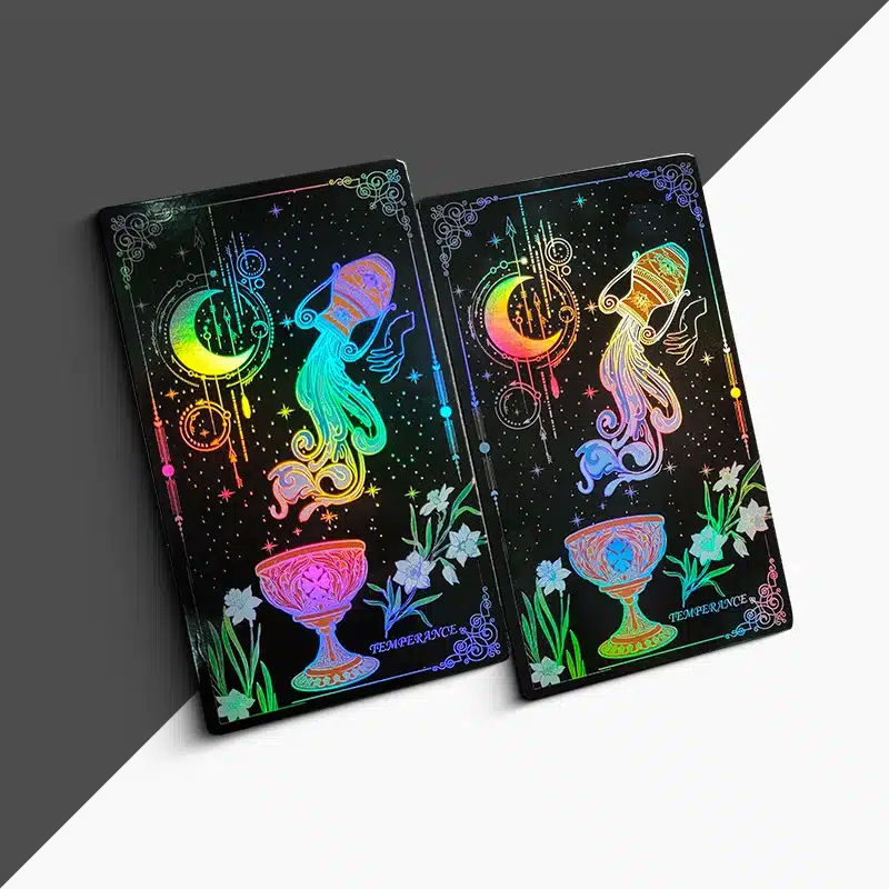 holographic cards custom