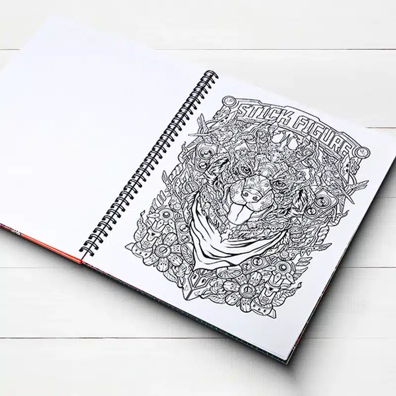 printing your own coloring book