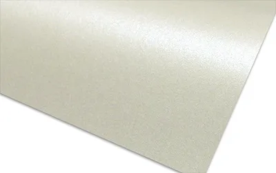 Cream Pearlescent paper