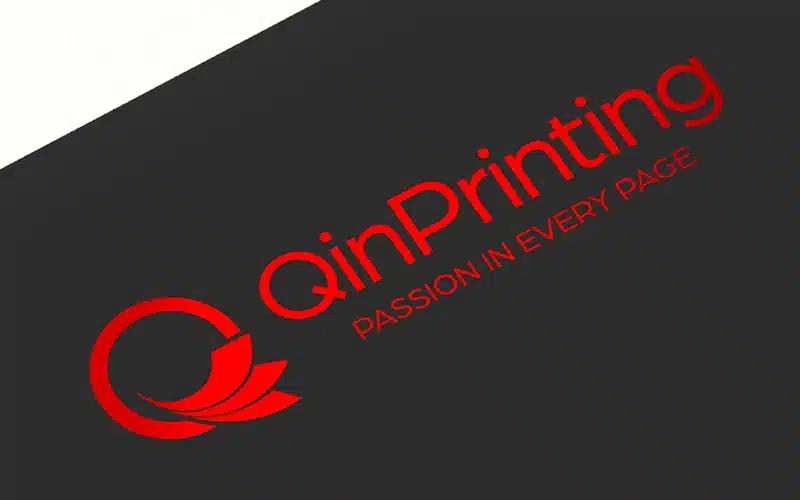 red foil stamping