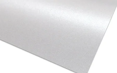 white Pearlescent paper