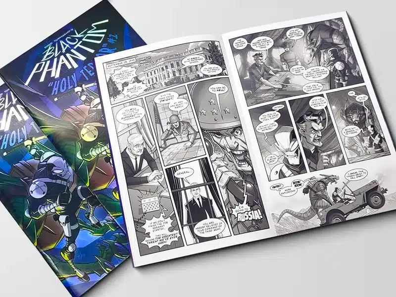 Comics Graphic Novels Crowdfunding Book Printing