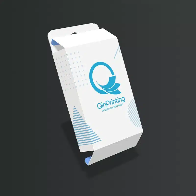 Custom Straight Tuck End with Hang Tab Box Printing