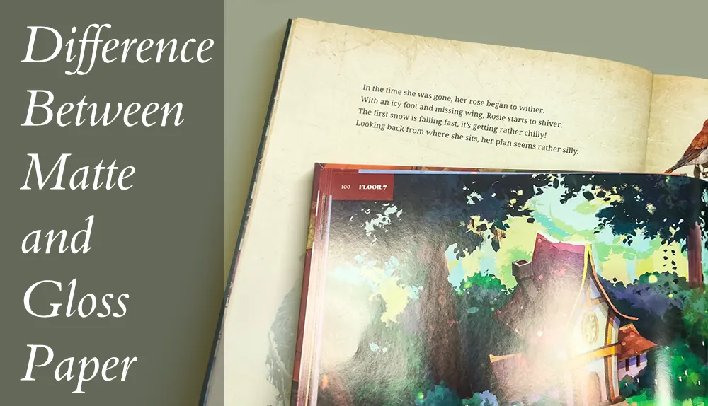 Difference Between Matte and Gloss Paper