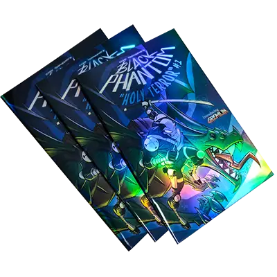 Holographic Cover Book