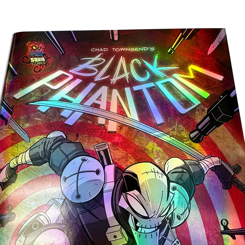 Holographic Paper Printing Book Cover