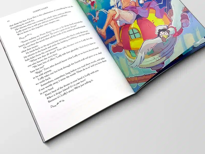 Paperback Perfect Bound Crowdfunding Book Printing