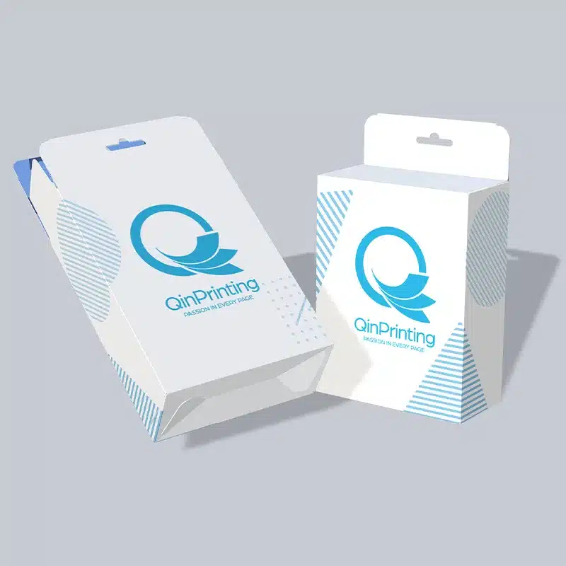 Tuck Top Auto Bottom Box with Hang Tab Box Printing