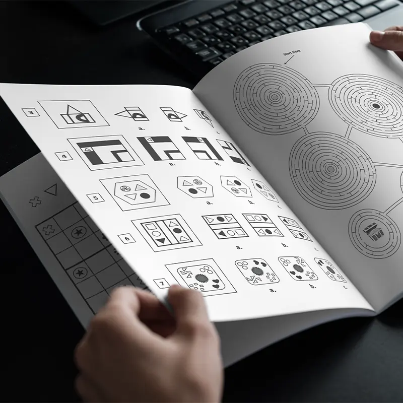 What Is a Custom Puzzle Book