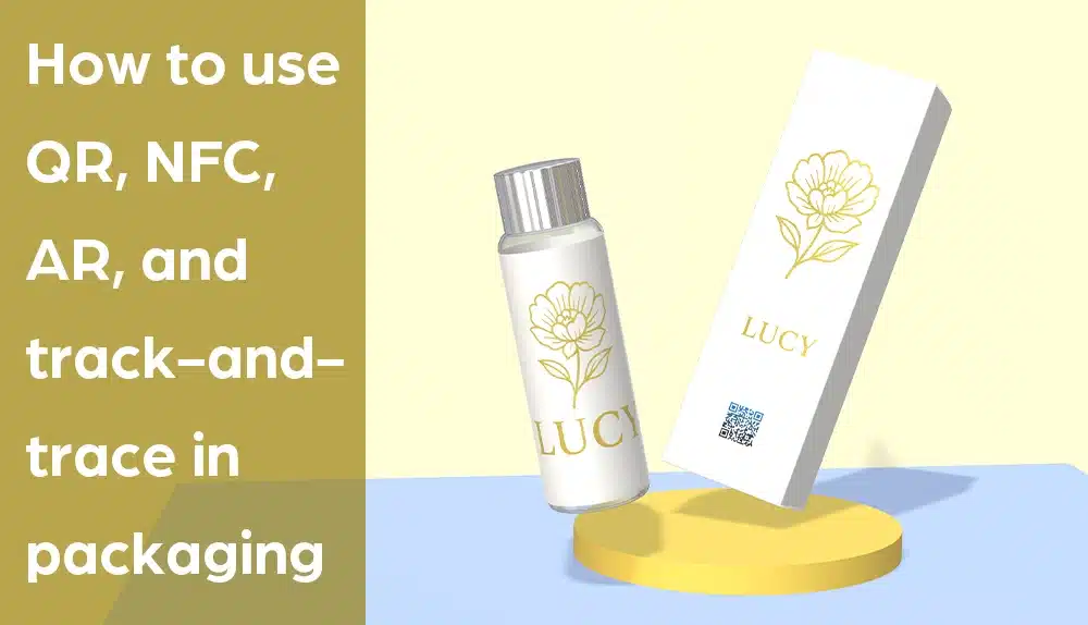 Add QR, NFC, and AR to folding cartons