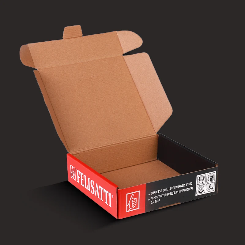 Corrugated One-Piece Tuck Top Boxes