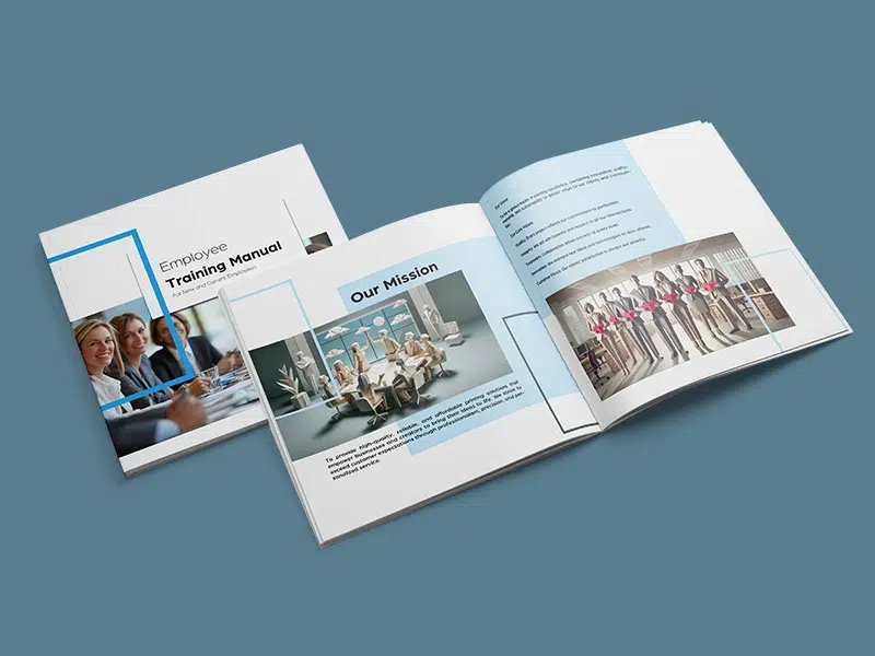 Custom Training Manual Printing