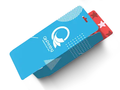 Reverse Tuck End Box with Hang Tab