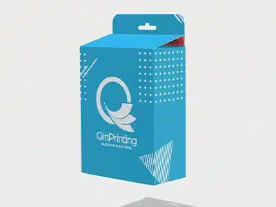 Reverse Tuck End Box with Hang Tab