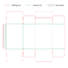 Seal End Box dieline
