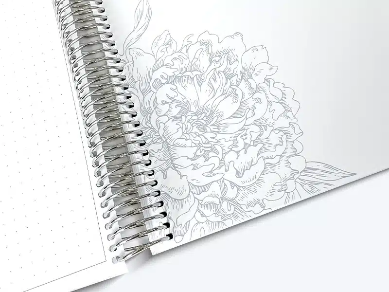 Spiral-Coil Planner Printing (Plastic or Metal)