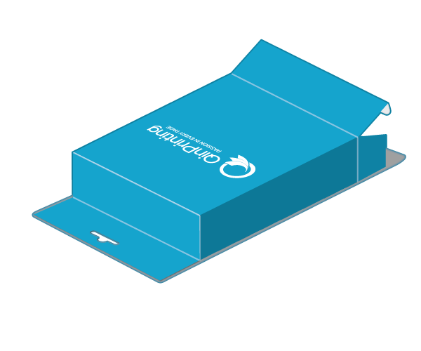 Straight Tuck End with Hang Tab Box