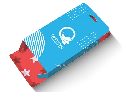 Straight Tuck End Box with Hang Tab