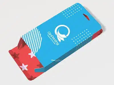 Straight Tuck End Box with Hang Tab