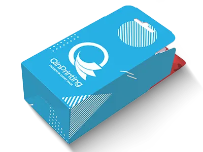 Tuck Top Snap Lock Bottom Box with Hang Tab