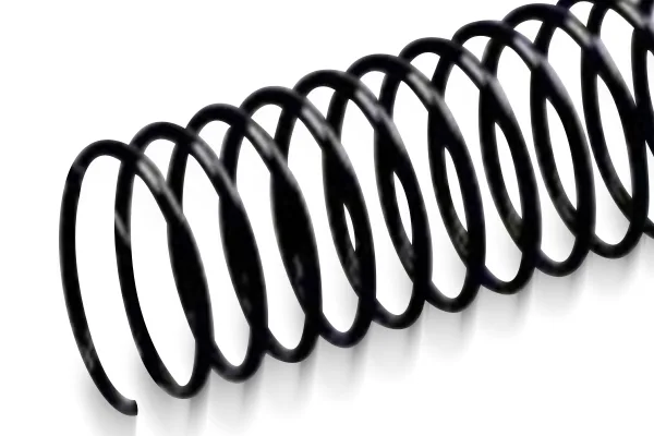 Large Black Plastic Coil