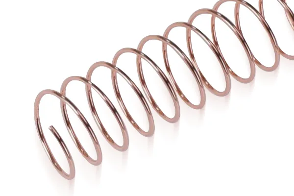 Large Rose Gold Coil