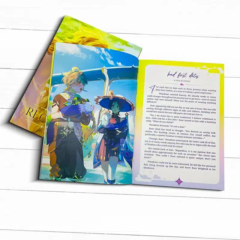 perfect bound booklet printing