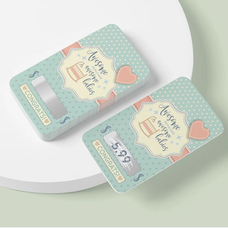 Custom Scratch-Off Card Printing