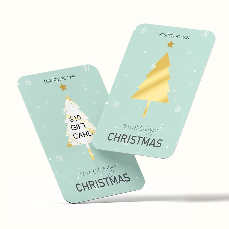 Custom Scratch-Off Cards