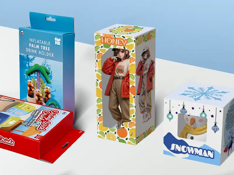 Custom toy packaging boxes