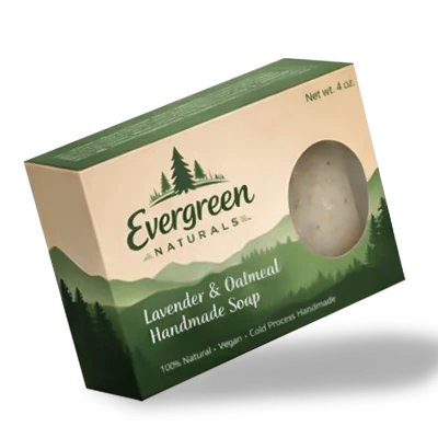 Kraft Paper Soap Box